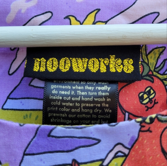 Nooworks Jammin' Strawberry Frida Dress Size XL - Picture 7 of 8